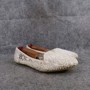 Top Moda Shoes Womens 7 Flats Slip On Crochet Fashion Casual Lifestyle Ballet